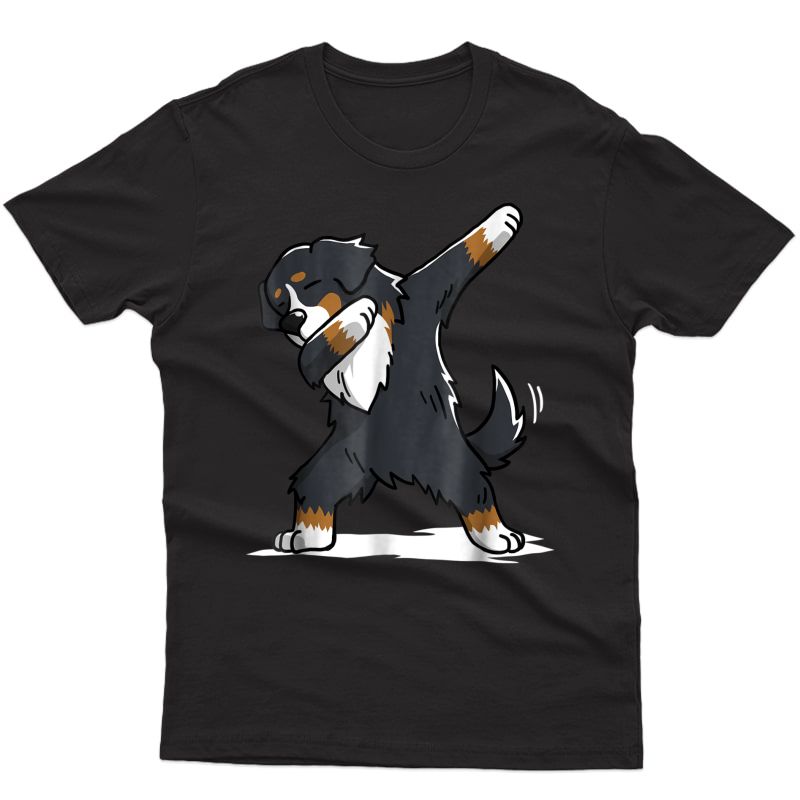 Bernese Mountain Dog T-shirt Dab Dance Gift Shirt