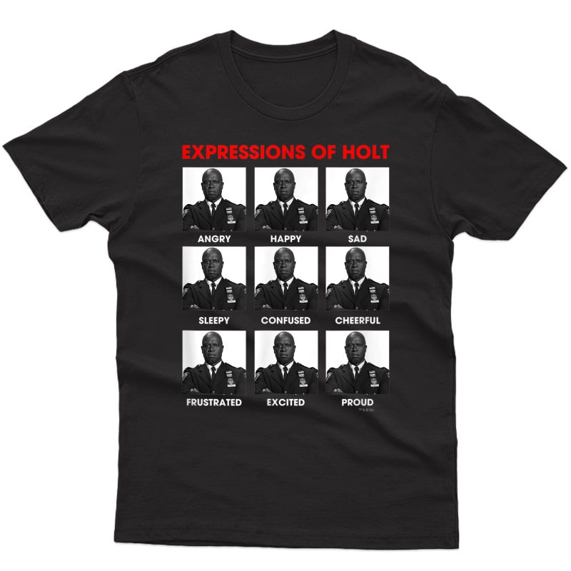 Brooklyn Nine-nine Expressions Of Holt T-shirt