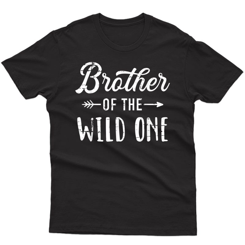 Brother Of The Wild One Daughter Matching Family T-shirt