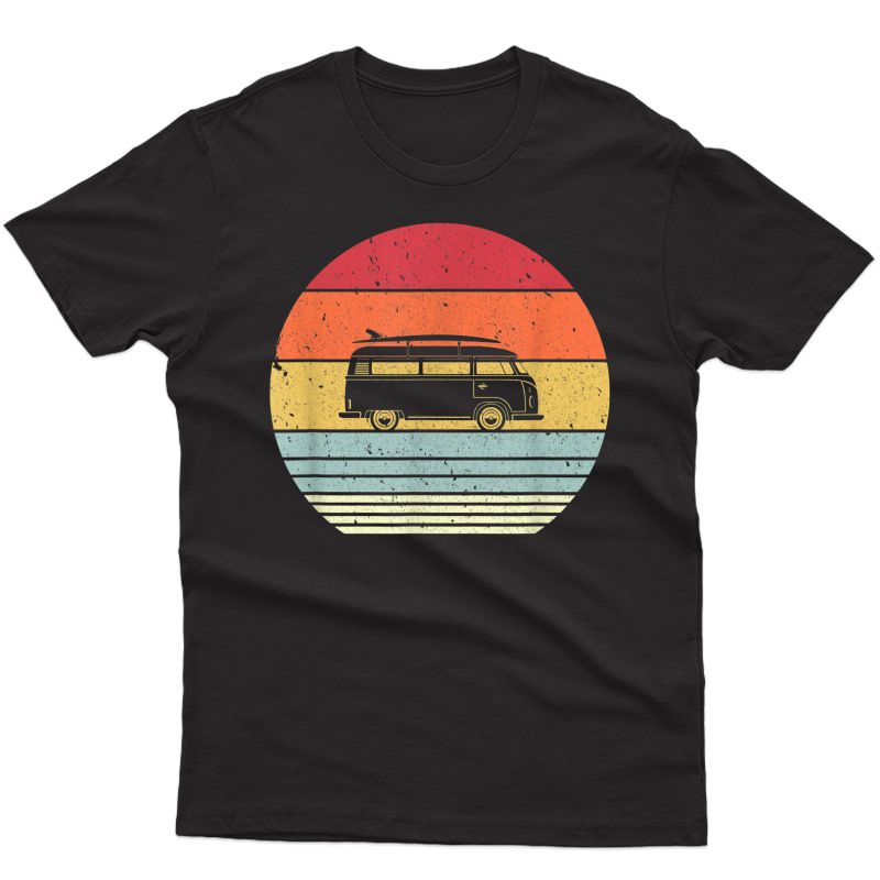 Camping Shirt. Retro Style Camper Van T-shirt