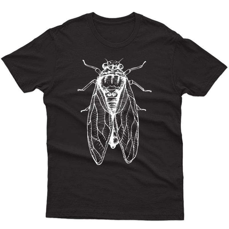 Cicada Inspired Brood X Related Cicada Infestation Design T-shirt