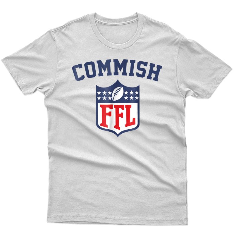 Commish T-shirt Fantasy Football Commissioner T-shirt