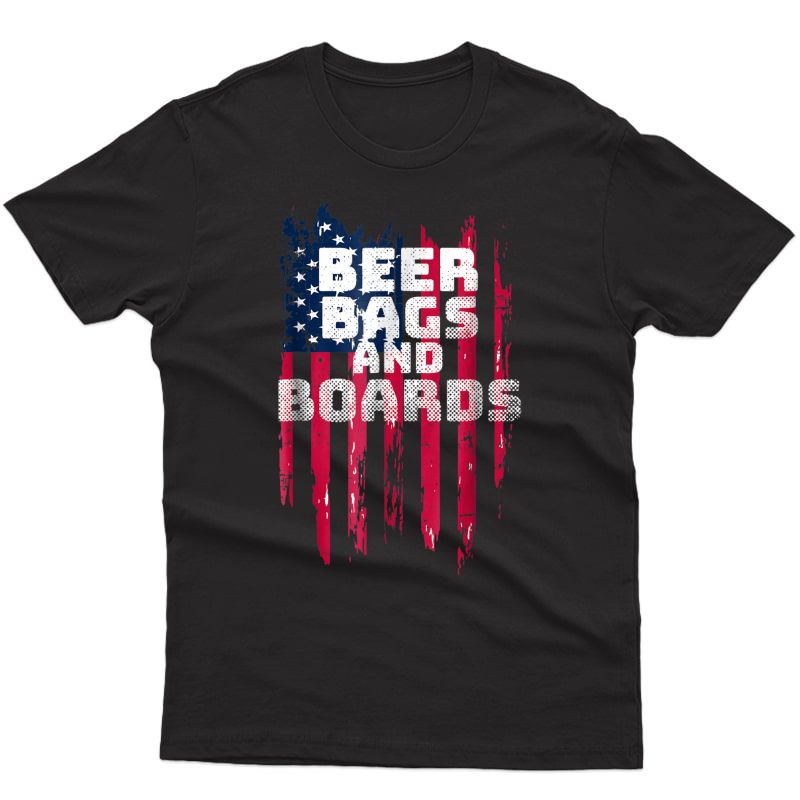Cornhole T Shirt Beer Bags And Boards