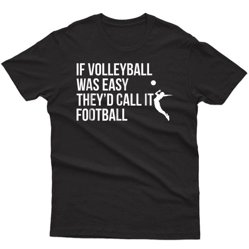Cute Funny Volleyball T-shirt For Teen Girls And 