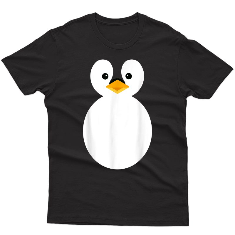 Cute Penguin Halloween Costume T-shirt For And Adults