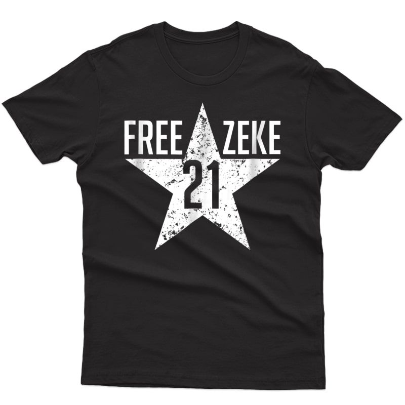 Free Zeke Football Tshirt