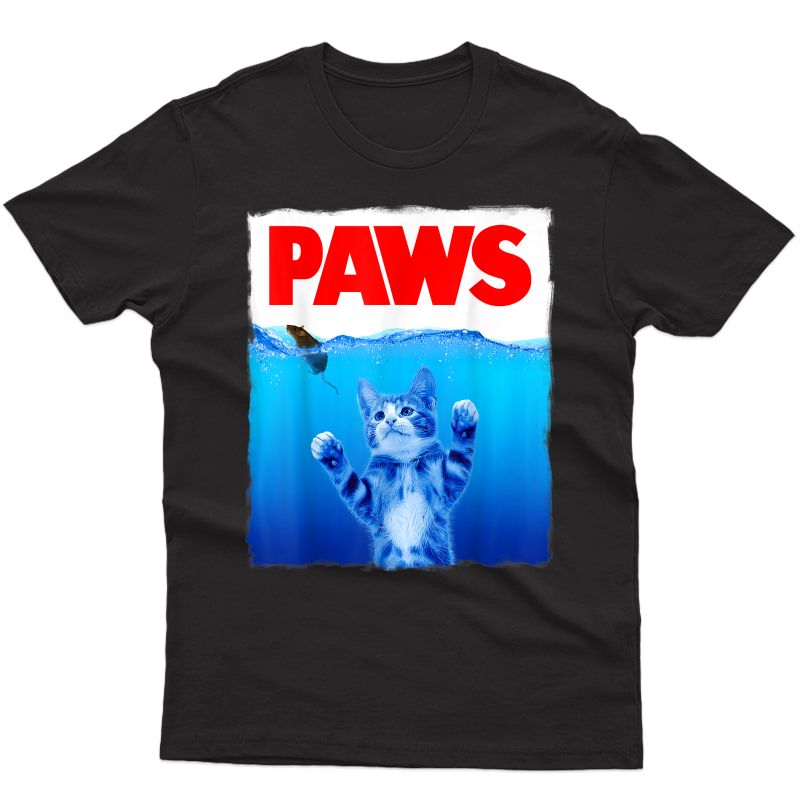Funny Cat Shirt, Cat Paws Shirt, Cute Cat T Shirt, Cat T-shirt