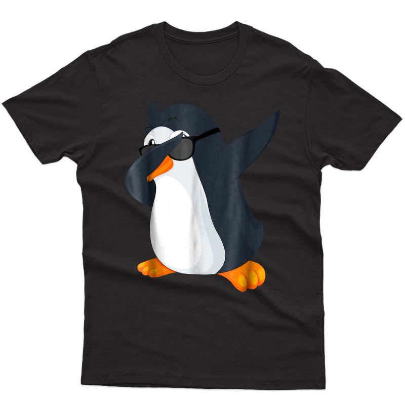 Funny Dabbing Penguin Shirt - Cute Penguin Dab T-shirt