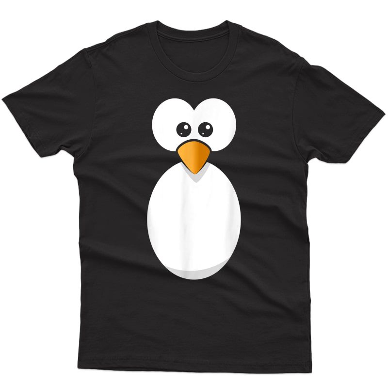 Funny Halloween Penguin Costume Funny Black Penguin Gifts T-shirt