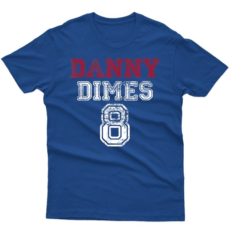 Funny New York Ny Shine Qb 8 Football Apparel - Danny Dimes T-shirt