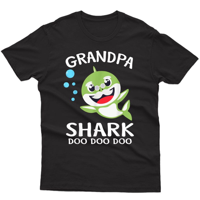 Grandpa Shark Shirt, Funny Father's Day Gift For S T-shirt
