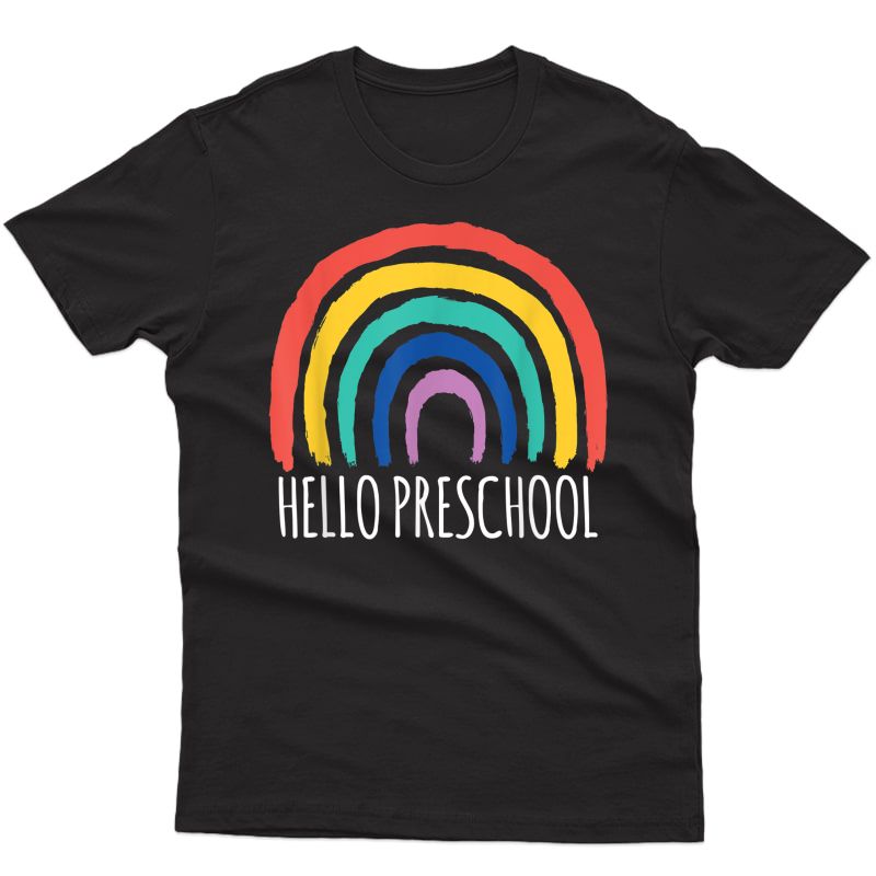 Hello Preschool Goodbye School Tea Pre-k Student T-shirt