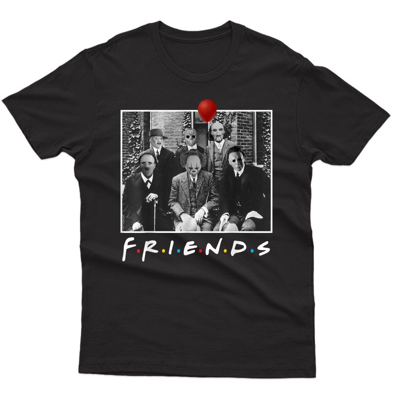 Jason-with-friends-horror-scary-halloween-graphic-funny Shirts