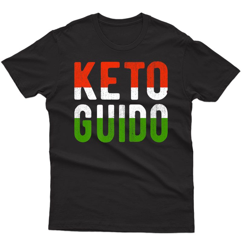 Keto Guido Italian Ness Weight Lifter Low Carb Diet Meme Premium T-shirt