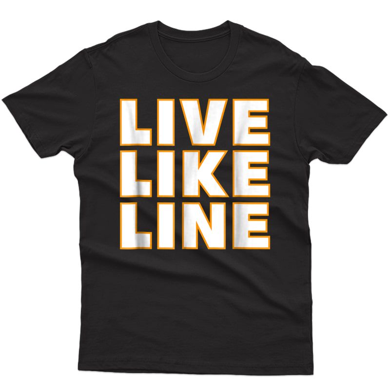 Live Like Line Volleyball Support T-shirt