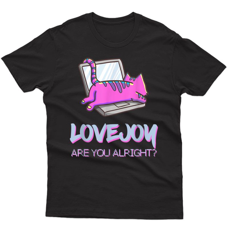 Lovejoy Merch Wilbur Soot Bored Cat T-shirt