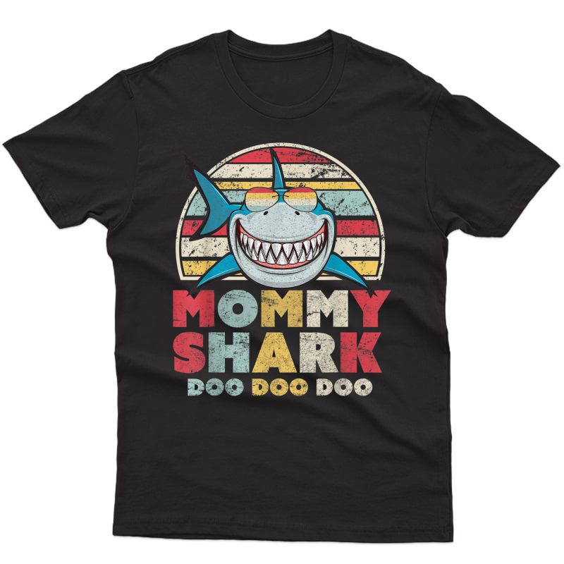 Mommy Shark Shirt, Gift For Mom T-shirt