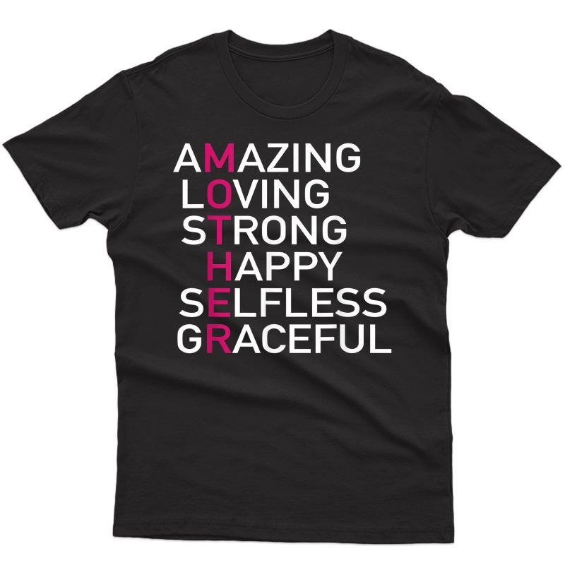 Mother Definition T Cute Mother's Day Gift For Mom T-shirt