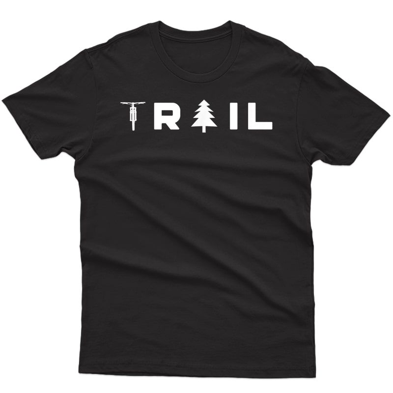 Mountain Bike Mtb T Shirt - Trail Mountain Bike T-shirt