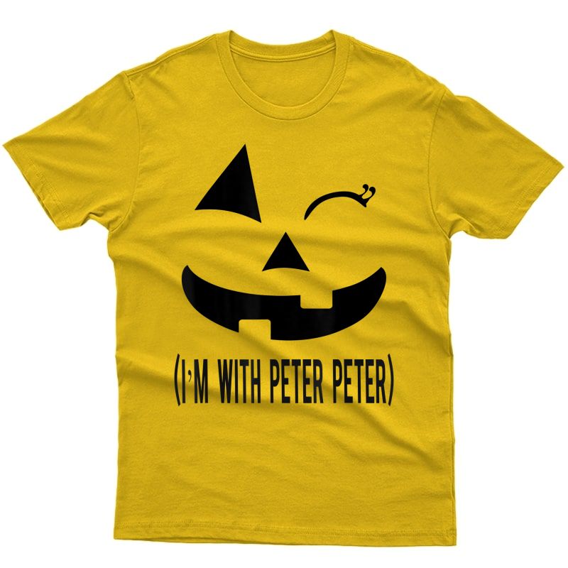 Peter Peter Pumpkin Eater Halloween Couples Costume T-shirt