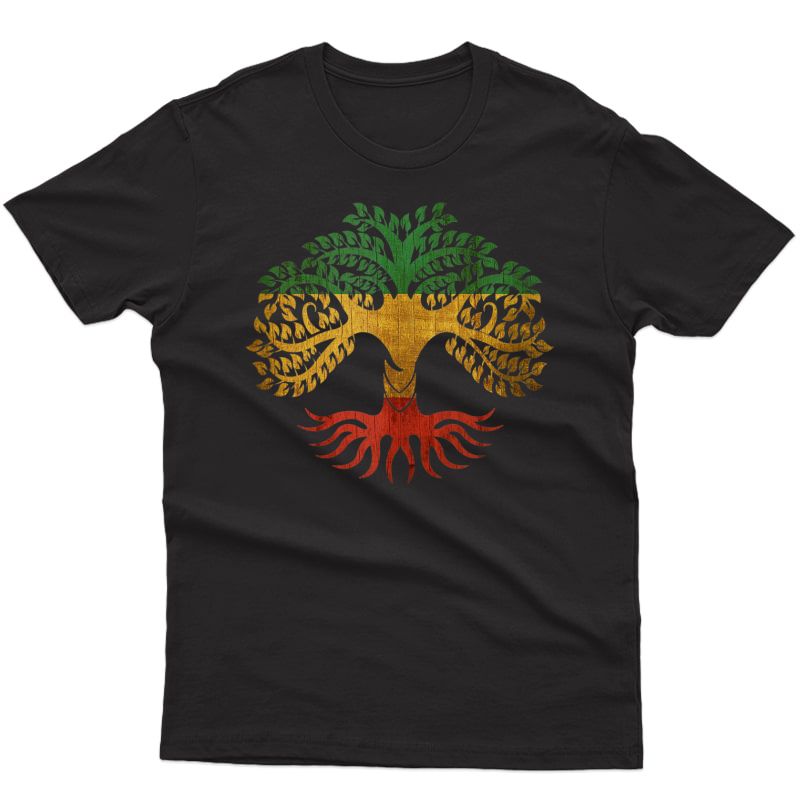 Rasta Colorful Tree Of Life Symbol Spiritual Yoga T Shirt Tank Top