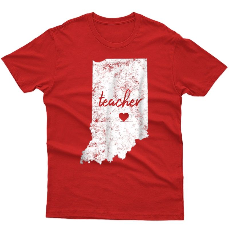 Red For Ed Indiana T-shirt | Tea Walkout Redfored Tee