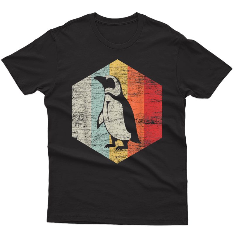 Retro Penguin T-shirt Vintage Earth Day Gifts