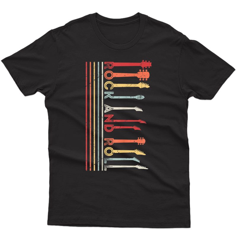 Rock And Roll Vintage Tee For Concert Band, Rock Music Lover T-shirt