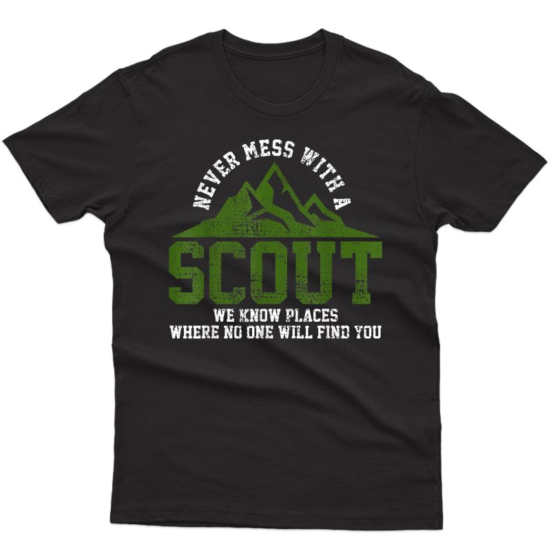 Scout Mountain Hiker Gift T-shirt