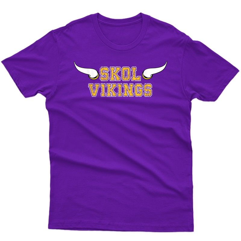 Skol - Vikings - Minnesota Fan Football T-shirt