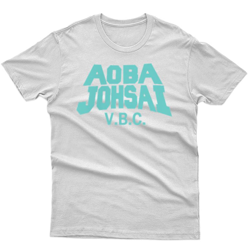 Teal Volleyball Practice Anime Manga Cosplay (w/ Back Print) T-shirt
