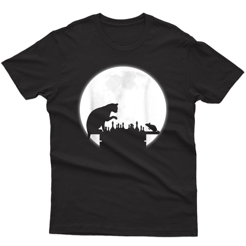The Chess Board - The Cat, The Mouse And The Full Moon Shirts