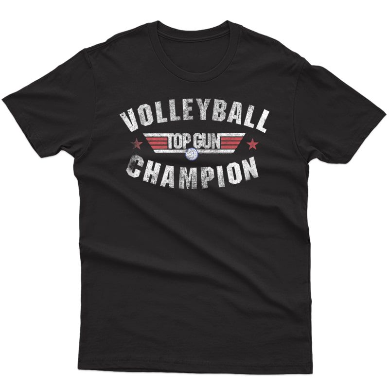 Top Gun Volleyball Champion Tank Top Shirts