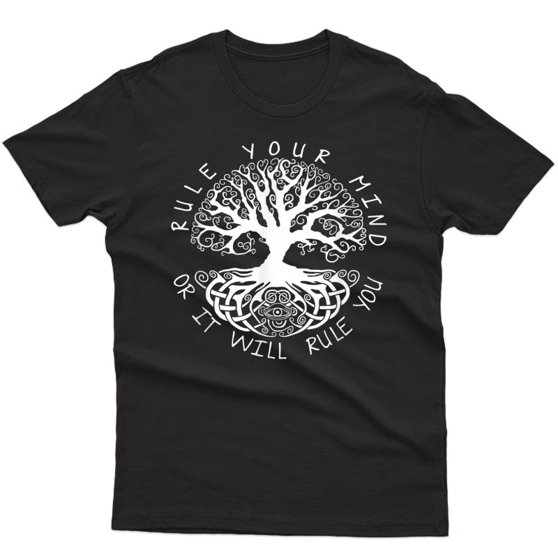 Tree Of Life Quote T-shirt Yoga Saying Tee For 