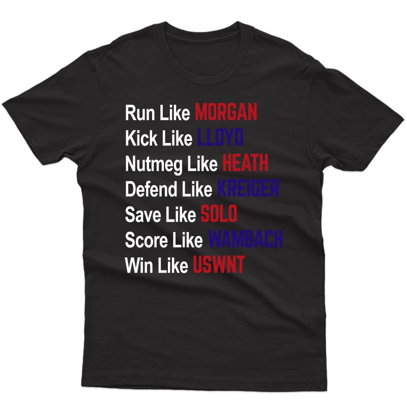 United States Soccer Players Morgan Lloyd Heath Ts Shirts