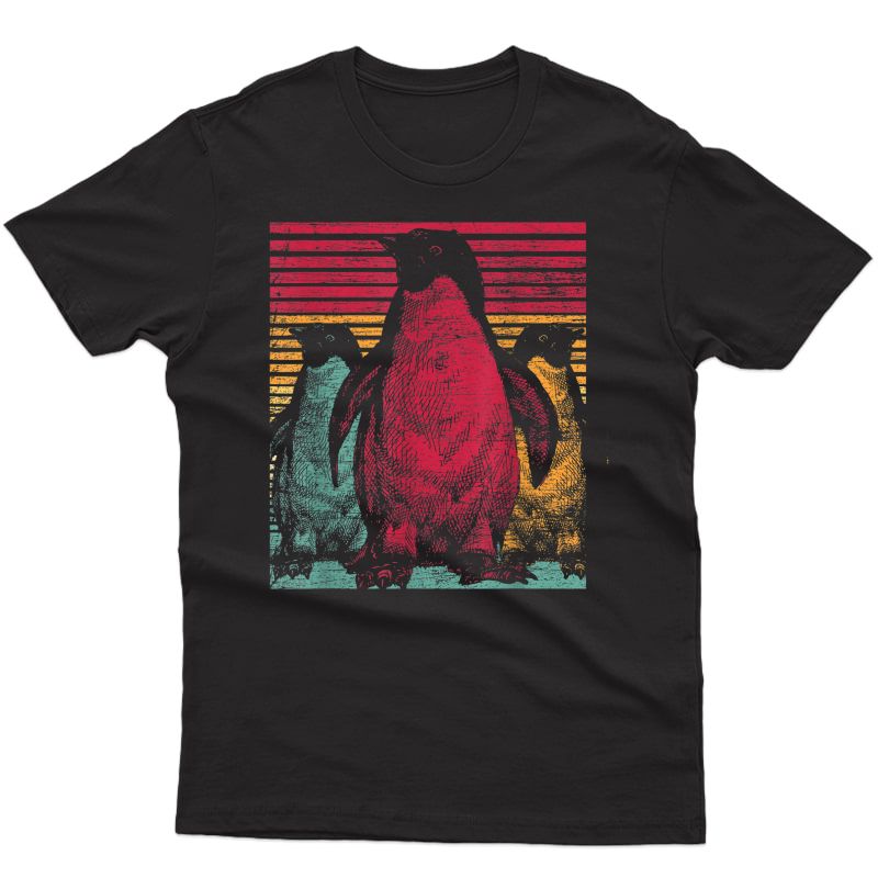 Vintage Penguins Animal Gifts Penguin T-shirt