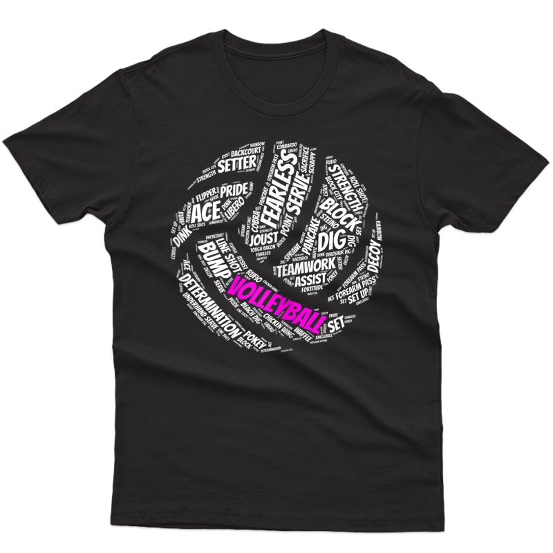 Volleyball Shirt Sayings Gift For Teen Girls And 