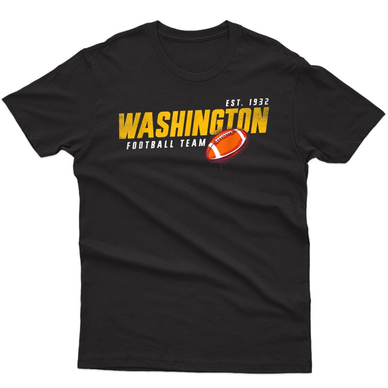Washington Football Team Distressed T-shirt