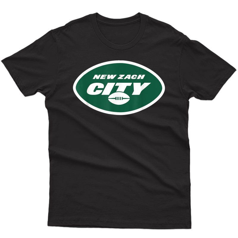Wilson Jets New Zach City New York City Football 2021 Draft T-shirt