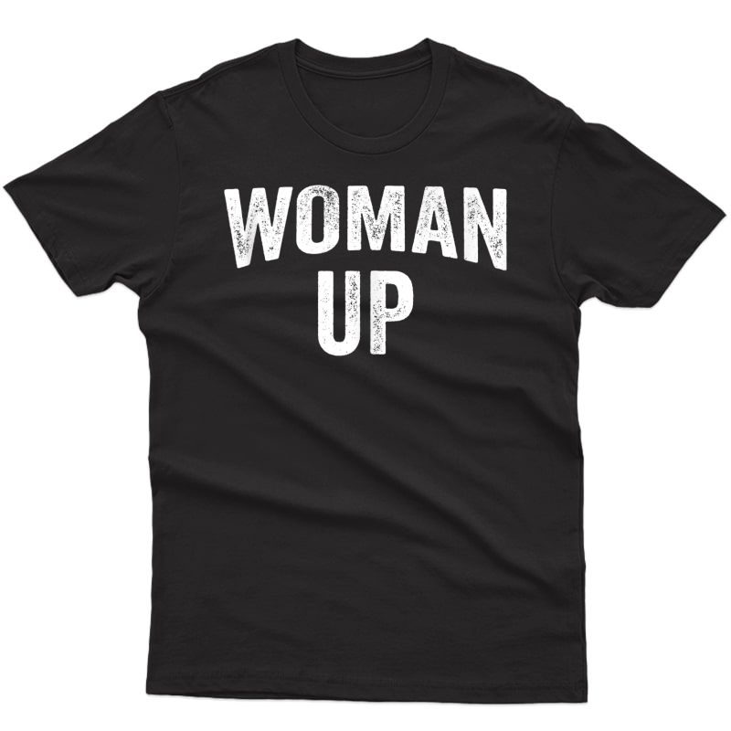 Woman Up Muscle Tank Top Funny Ness Gym Workout Feminist Tank Top Shirts