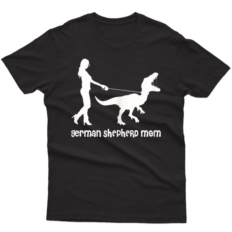 German Shepherd Mom Raptor Edition T-shirt